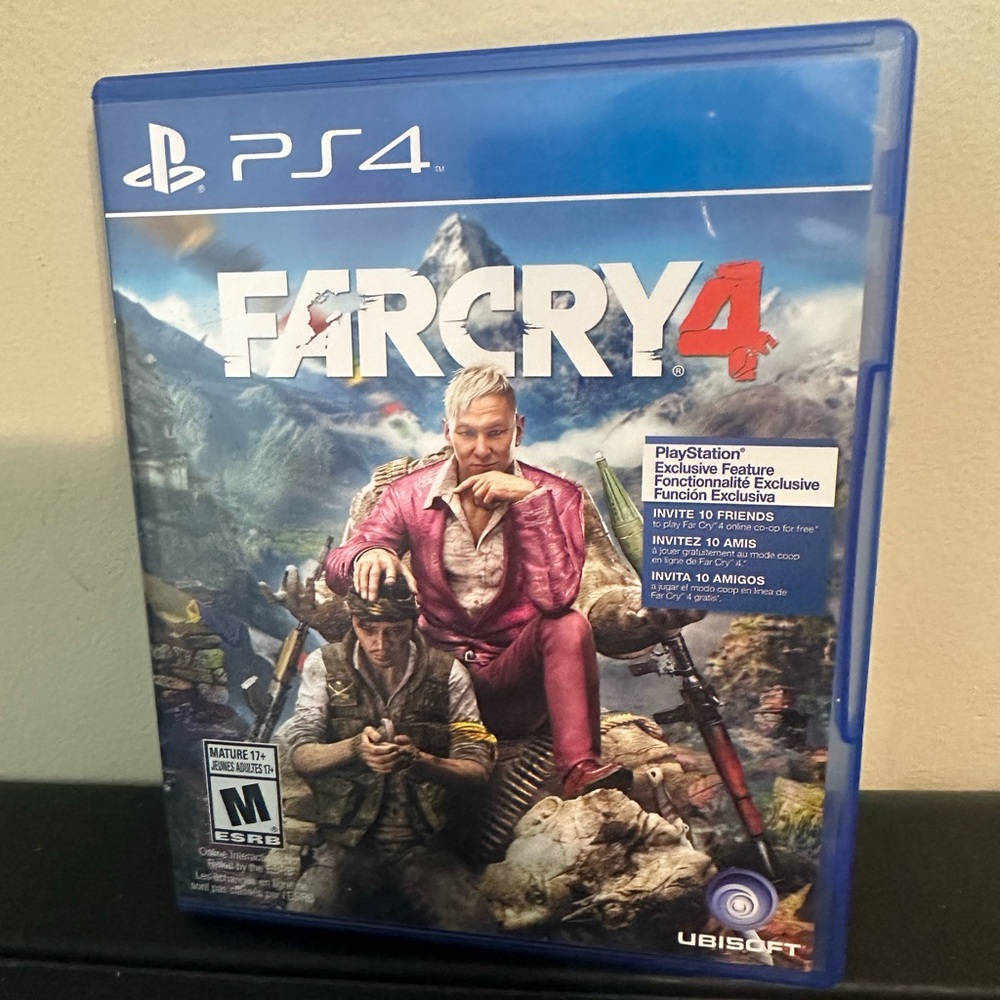 Farcry 4 - Limited Edition (Playstation 4, 2014) PS4 Complete Case + Disc Tested